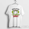 Classic Rolling Up Some Christmas Spirit Grinch Dish T-Shirts, Hoodie, Sweatshirt | InkRitualCo.com