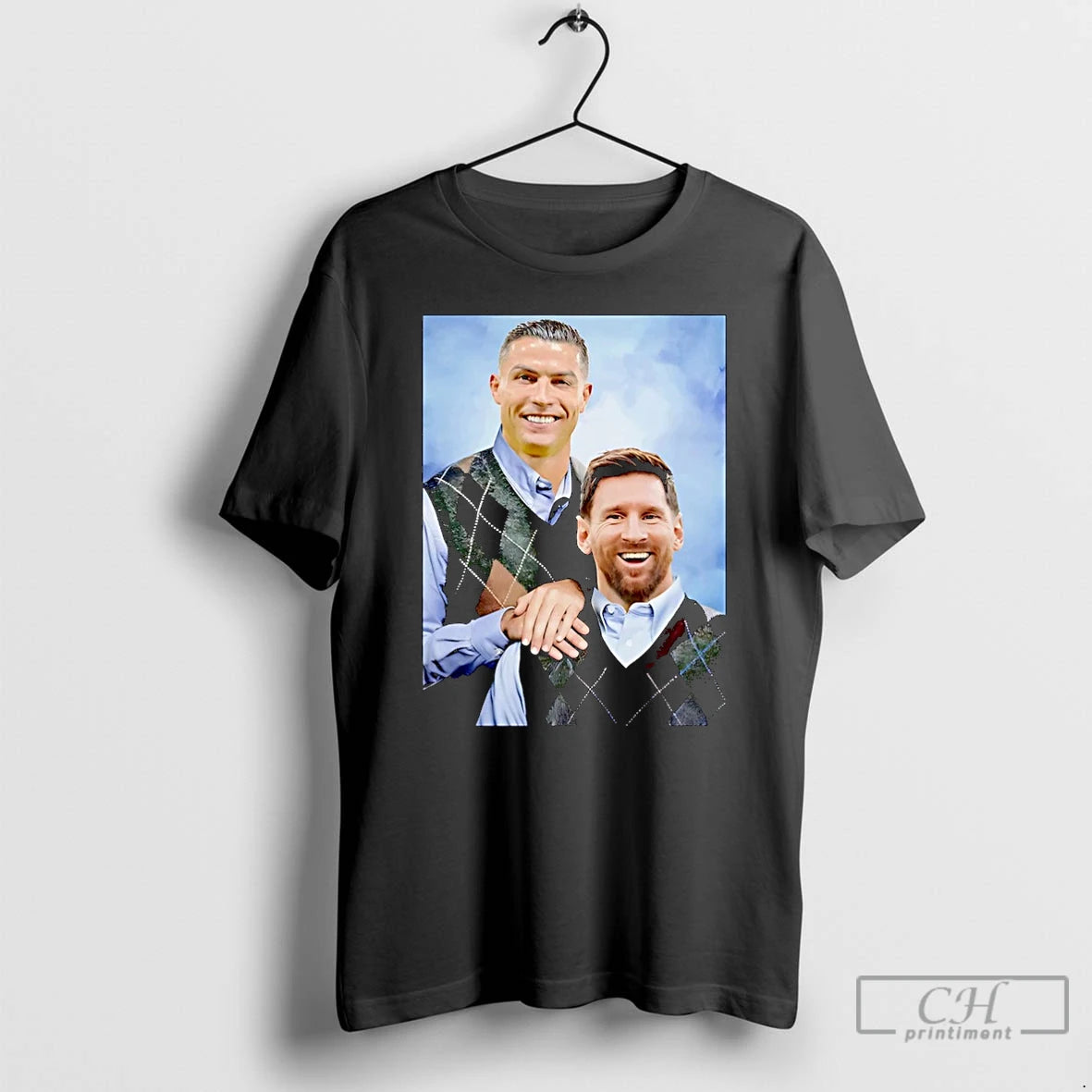 Classic Ronaldo Cr7 And Messi Step Brothers Christmas T-Shirts, Hoodie, Sweatshirt | InkRitualCo.com