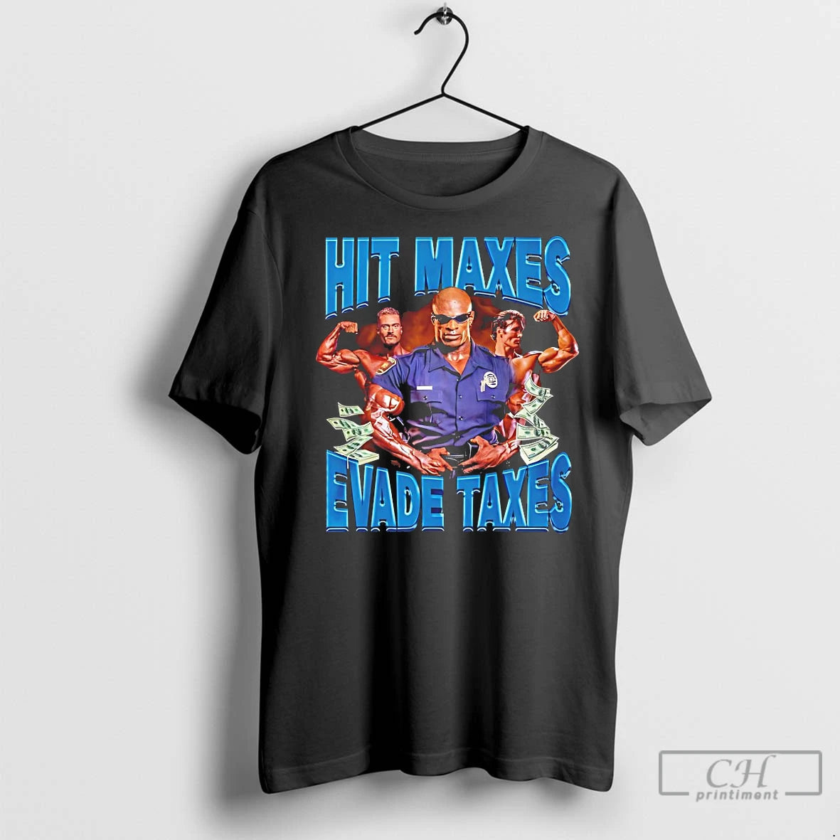 Classic Ronnie Coleman Hit Maxes Evade Taxes T-Shirts, Hoodie, Sweatshirt | InkRitualCo.com