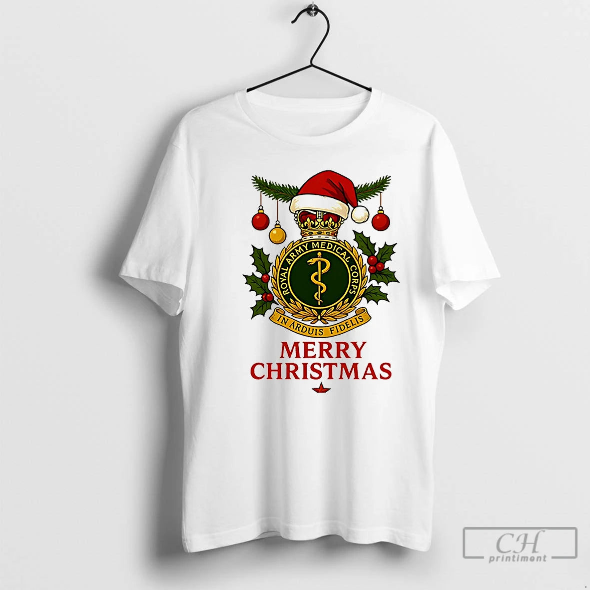 Classic Royal Army Medical Corps In Arduis Fidelis Christmas Christmas T-Shirts, Hoodie, Sweatshirt | InkRitualCo.com