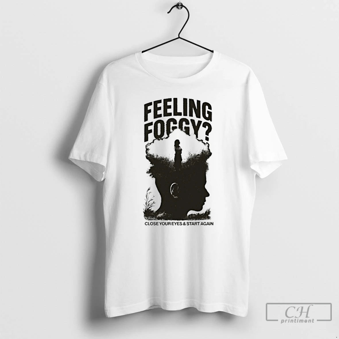 Classic Ryan Caraveo Feeling Foggy Close Your Eyes And Start Again T-Shirts, Hoodie, Sweatshirt | InkRitualCo.com
