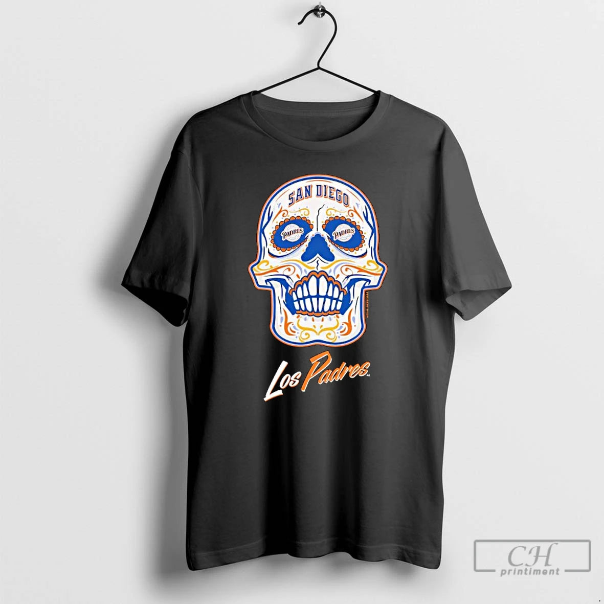 Classic San Diego Padres Mitchell Ness Sugar Skull T-Shirts, Hoodie, Sweatshirt | InkRitualCo.com