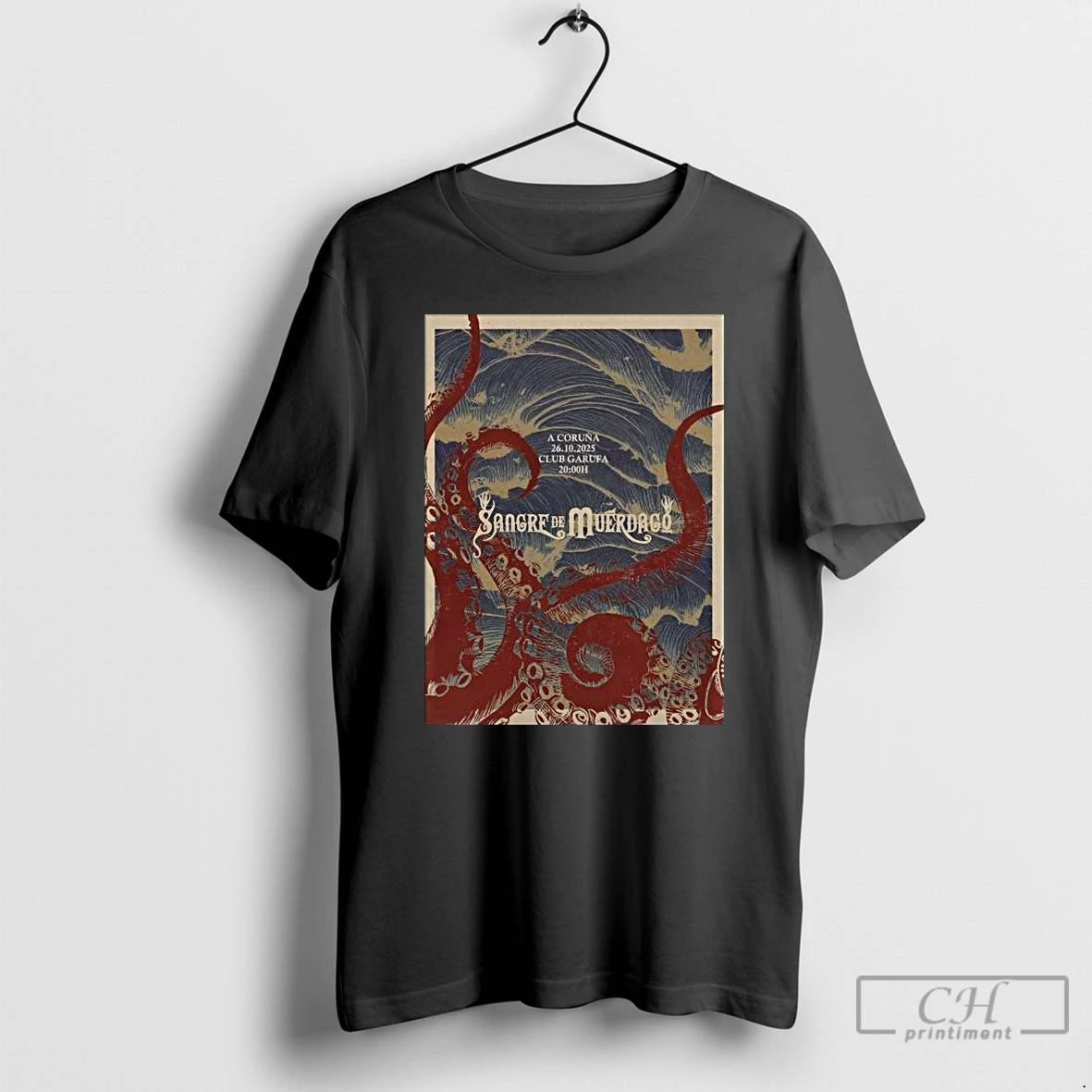 Classic Sangre De Muerdago A Coruna Spain Tour On October 26 2025 Long Sleve T-Shirts, Hoodie, Sweatshirt | InkRitualCo.com