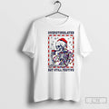 Classic Santa Christmas Lights Skeleton Overstimulated But Still Festive T-Shirts, Hoodie, Sweatshirt | InkRitualCo.com