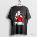 Classic Santa Claus Santifa Says Fuck You To Facism Graphic T-Shirts, Hoodie, Sweatshirt | InkRitualCo.com