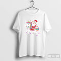 Classic Santa Riding Rainbow Unicorn Christmas Magic T Shirts Hoodie, Sweatshirt | InkRitualCo.com