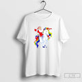 Classic Santa Riding Rainbow Unicorn Galaxy Christmas T Shirts Hoodie, Sweatshirt | InkRitualCo.com