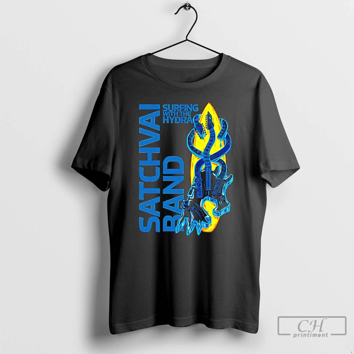 Classic Satchvai Band Hydra Joe Satriani T Shirts Hoodie, Sweatshirt | InkRitualCo.com