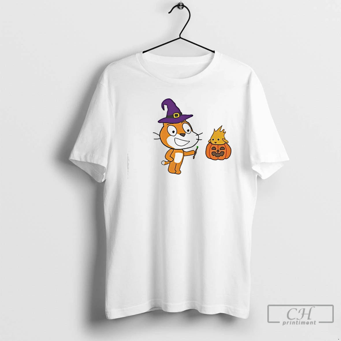 Classic Scratch Cat Halloween T Shirts Hoodie, Sweatshirt | InkRitualCo.com