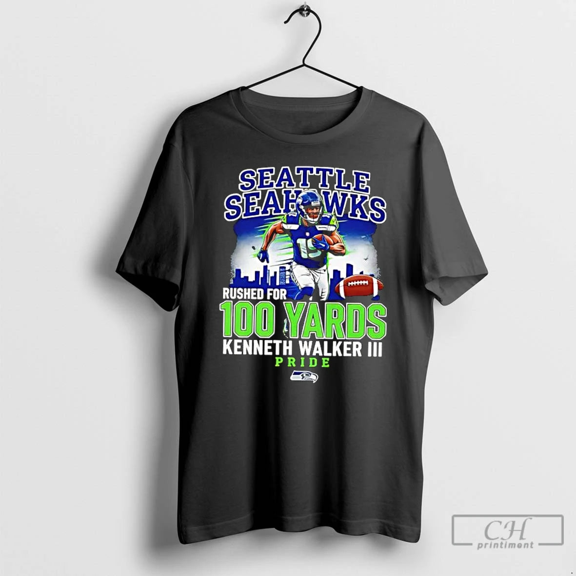 Classic Seahawks Kenneth Walker Iii Rushed For 100 Yards Pride T-Shirts, Hoodie, Sweatshirt | InkRitualCo.com