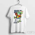 Classic Seattle Mariners Humpy Salmon Holding Trident Seize The Moment Mlb T Shirts Hoodie, Sweatshirt | InkRitualCo.com