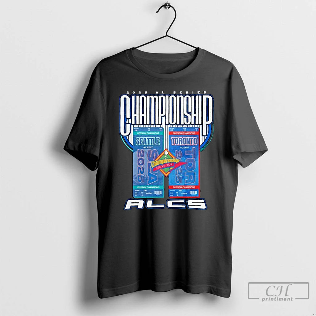 Classic Seattle Mariners Vs Toronto Blue Jays 2025 Al Series Championship Alcs Matchup Ornaments T-Shirts, Hoodie, Sweatshirt