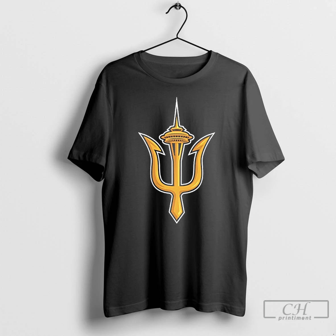 Classic Seattle W Trident T Shirts Hoodie, Sweatshirt | InkRitualCo.com