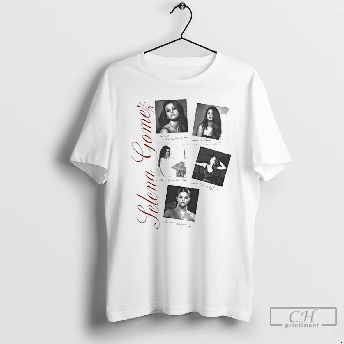 Classic Selena Gomez Revival Polaroid T Shirts Hoodie, Sweatshirt | InkRitualCo.com