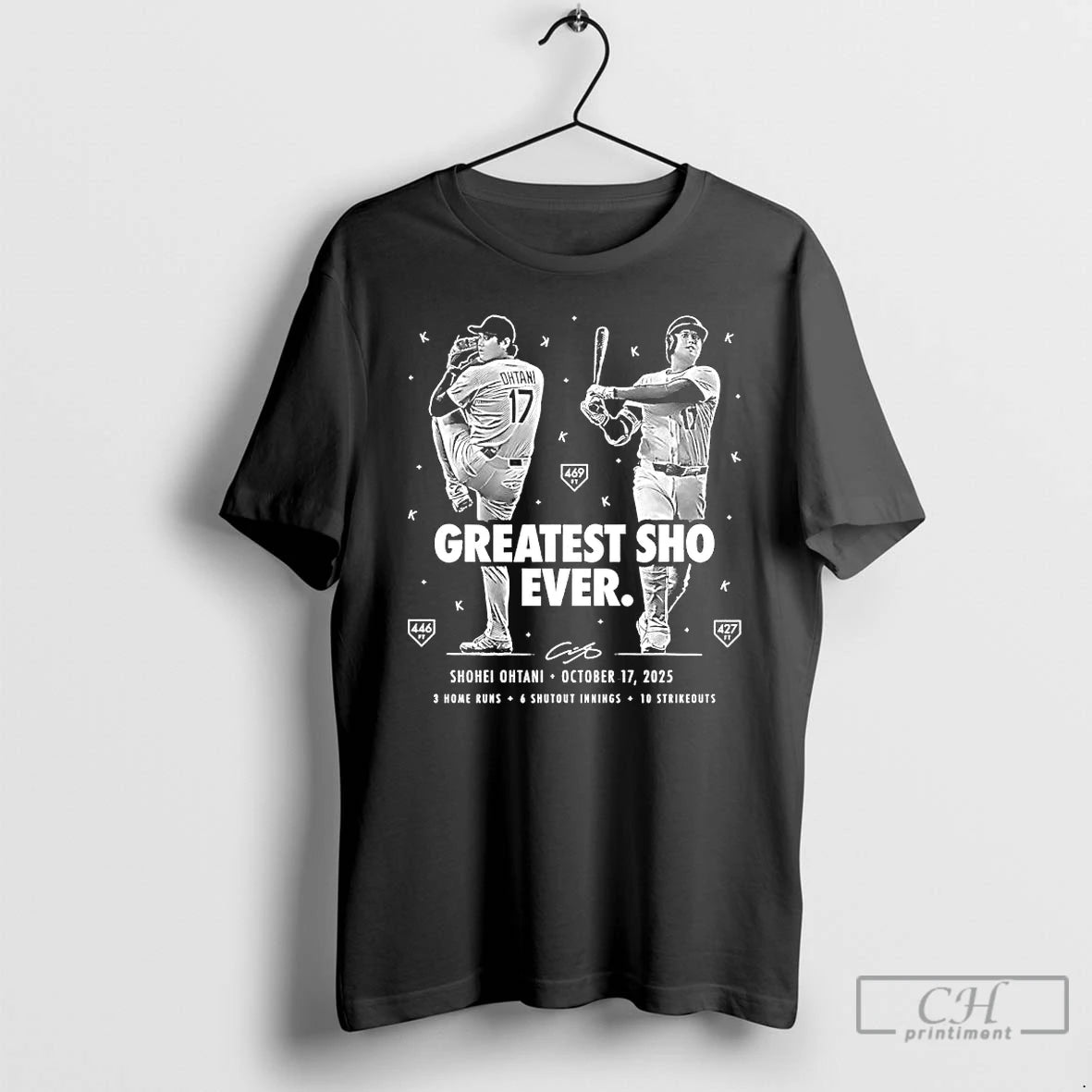 Classic Shohei Ohtani Greatest Sho Ever Wins Nlcs Mvp 3 Home Runs 6 Shutout 10 T-Shirts, Hoodie, Sweatshirt | InkRitualCo.com