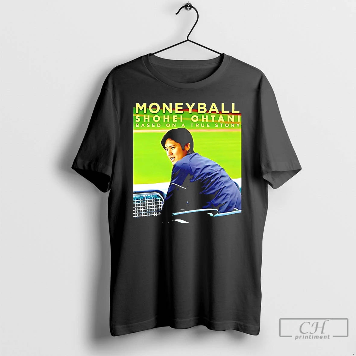 Classic Shohei Ohtani Based On A True Story Buck Moneyball T-Shirts, Hoodie, Sweatshirt | InkRitualCo.com