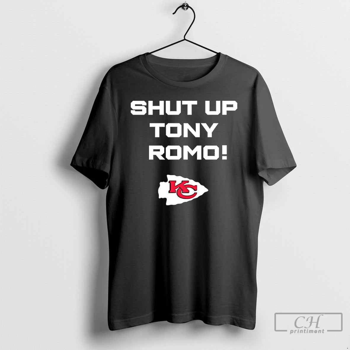 Classic Shut Up Tony Romo Kansas City Chiefs T-Shirts, Hoodie, Sweatshirt | InkRitualCo.com