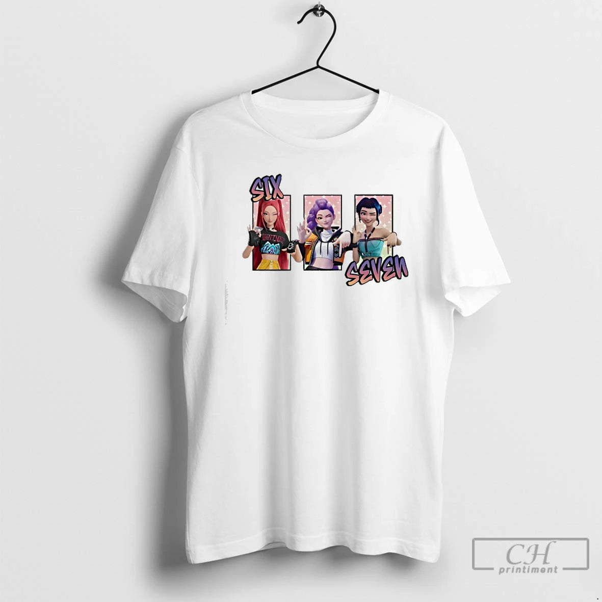 Classic Six Seven 6 7 Meme Kpop Girls Band T-Shirts, Hoodie, Sweatshirt | InkRitualCo.com