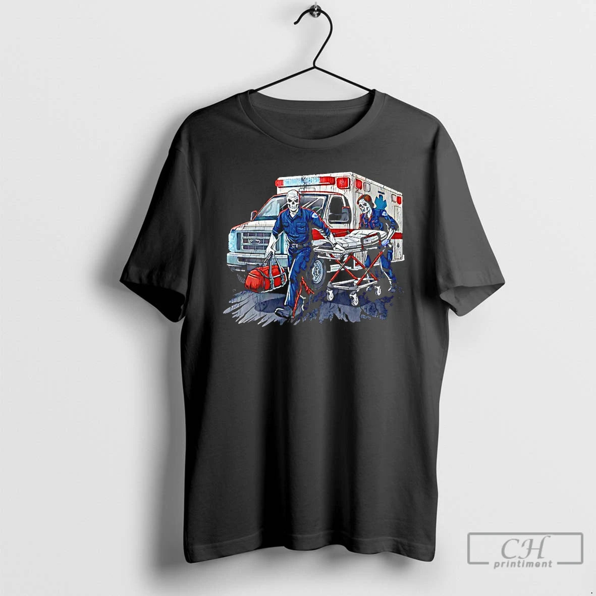 Classic Skeleton Paramedic Vintage T-Shirts, Hoodie, Sweatshirt | InkRitualCo.com