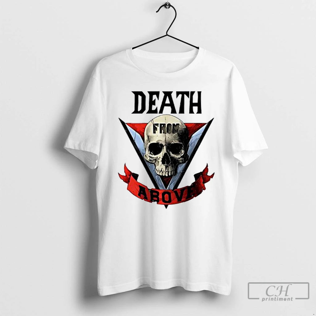 Classic Skull Death From Above Vintage T-Shirts, Hoodie, Sweatshirt | InkRitualCo.com