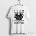 Classic Skull Fear Has Two Meanings Forget Everything And Run Or Face Everything And Rise T-Shirts, Hoodie, Sweatshirt