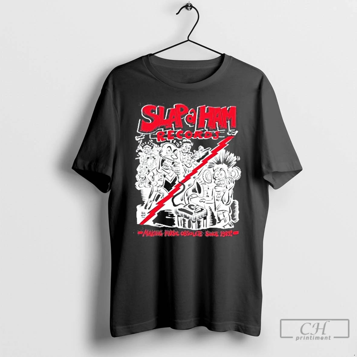 Classic Slap A Ham Records Making Music Obsolete 2025 T-Shirts, Hoodie, Sweatshirt | InkRitualCo.com