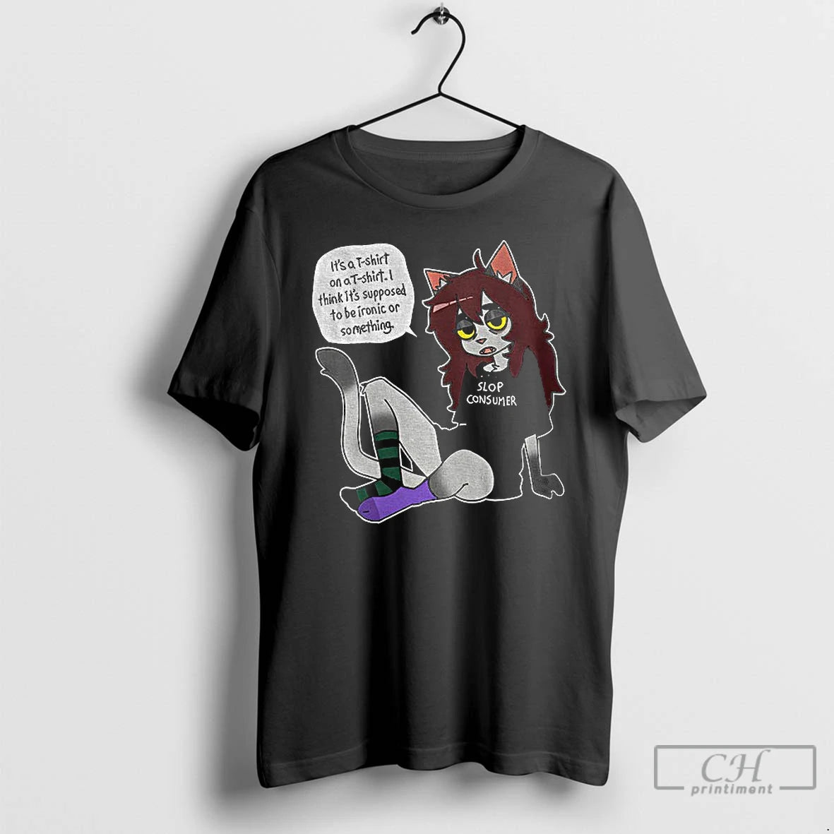 Classic Slop Consumer Its A On A I Think Its Supposed To Be Ironic Or T-Shirts, Hoodie, Sweatshirt | InkRitualCo.com