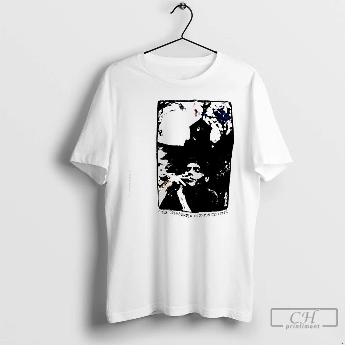 Classic Smoke Michael Peter Smith Characters Enter As Often They Exit T-Shirts, Hoodie, Sweatshirt | InkRitualCo.com