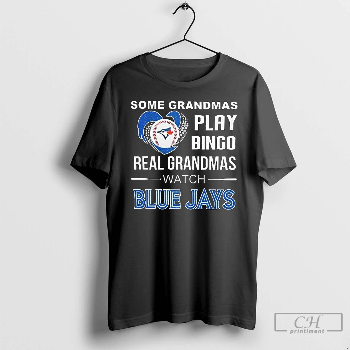 Classic Some Grandmas Play Bingo Real Grandmas Watch Toronto Blue Jays 2025 Long Sleve T-Shirts, Hoodie, Sweatshirt