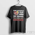 Classic Some Grandmas Play Bingo Real Grandmas Watch Washington Redskins Football Diamond Heart T Shirts Hoodie, Sweatshirt