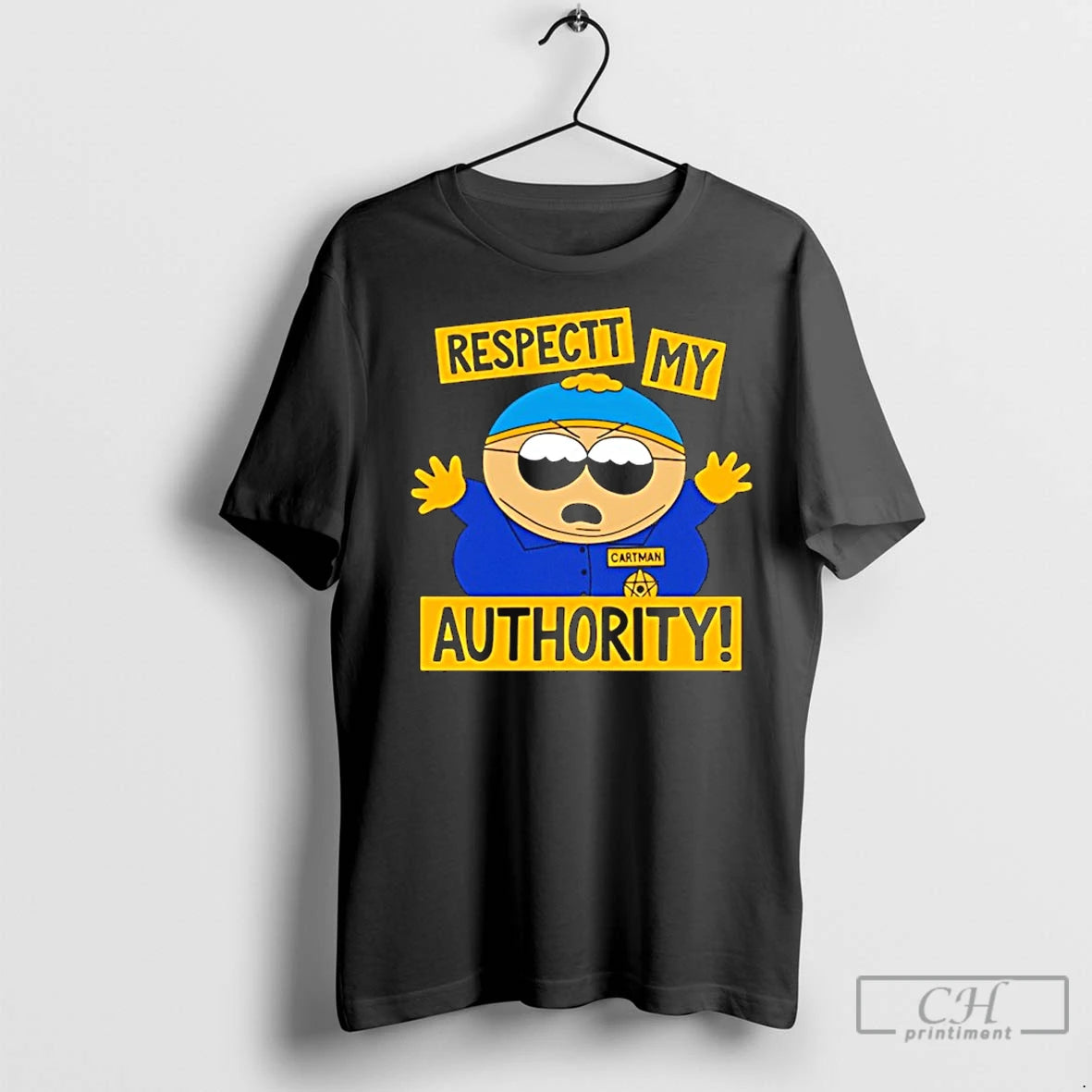 Classic South Park Cartman Respect My Authority T-Shirts, Hoodie, Sweatshirt | InkRitualCo.com