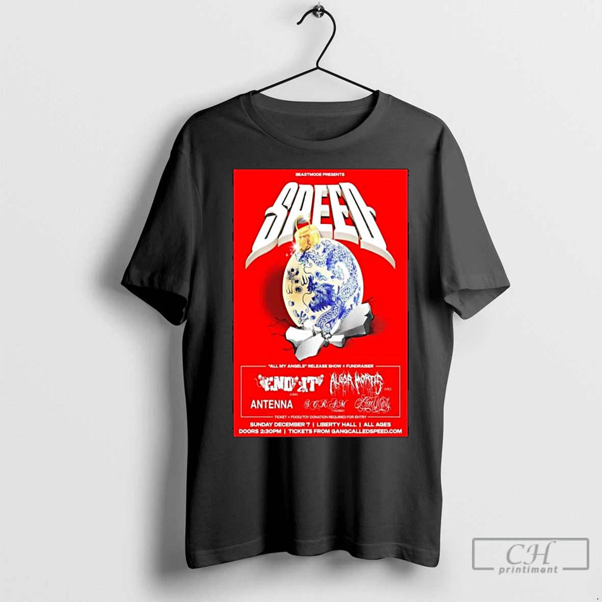 Classic Speed Liberty Hall December 7 2025 Concert Long Sleve T-Shirts, Hoodie, Sweatshirt | InkRitualCo.com