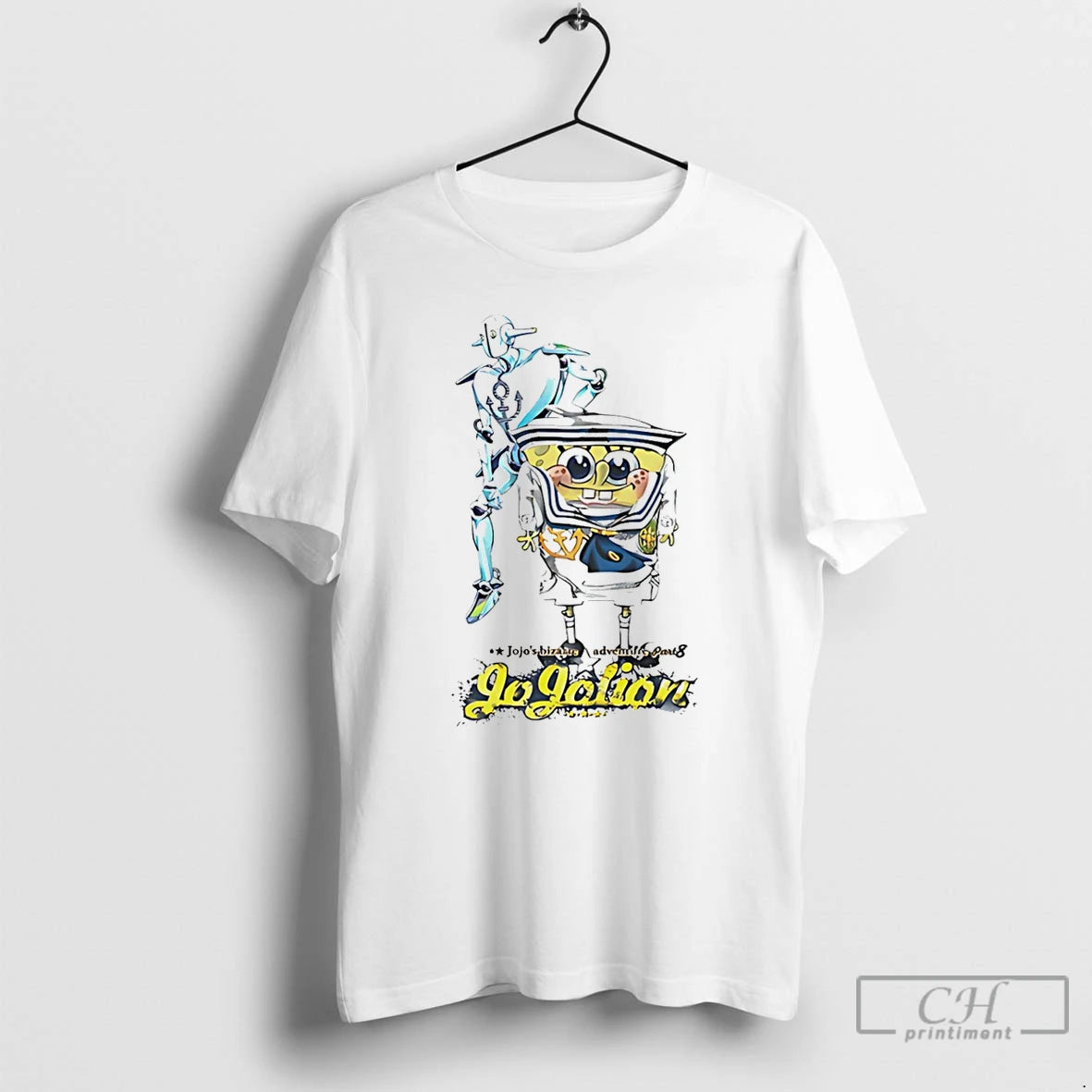 Classic Sponge Jojo Go Golion Cartoon T-Shirts, Hoodie, Sweatshirt | InkRitualCo.com