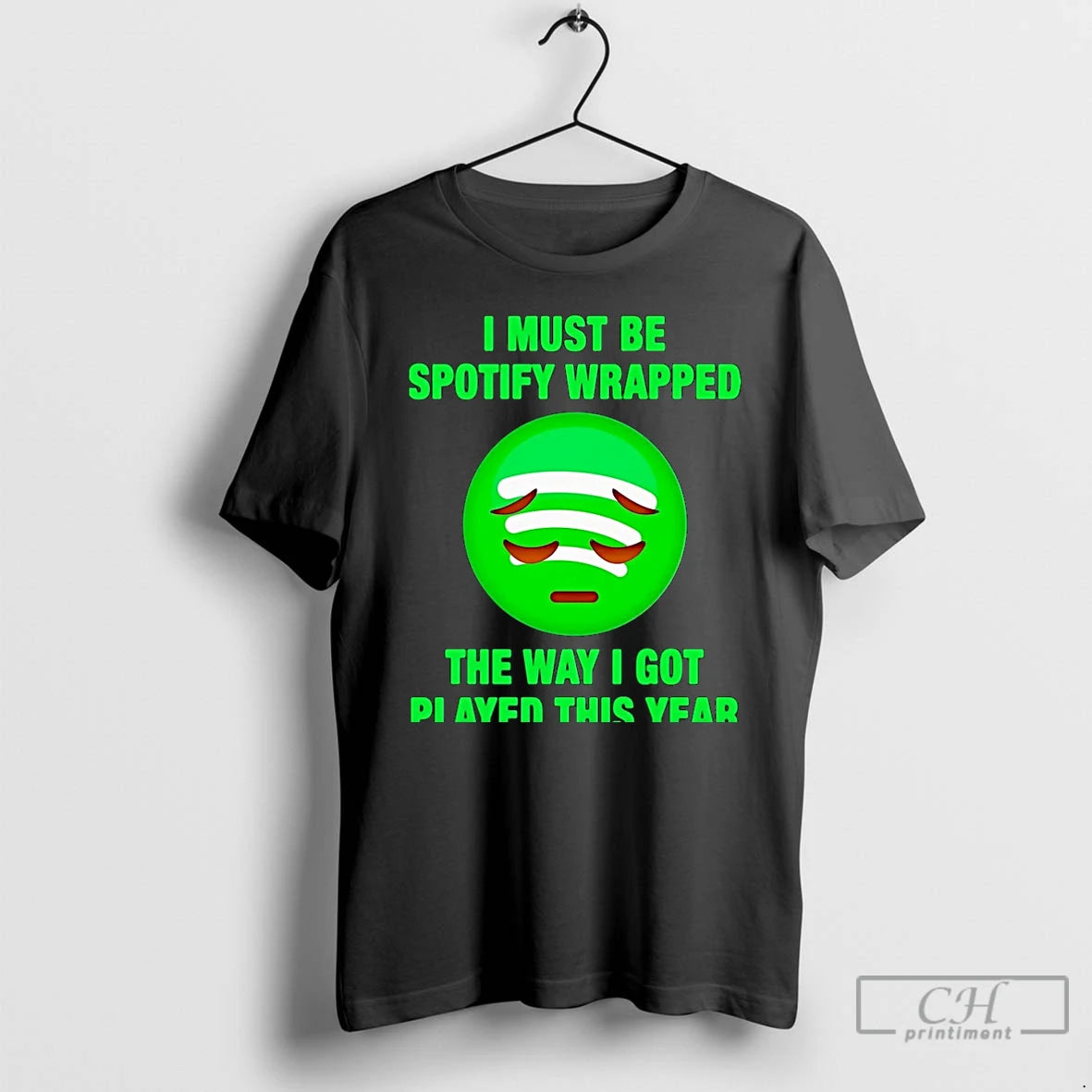 Classic Spotify I Must Be Wrapped The Way I Got Played This Year Christmas T-Shirts, Hoodie, Sweatshirt | InkRitualCo.com