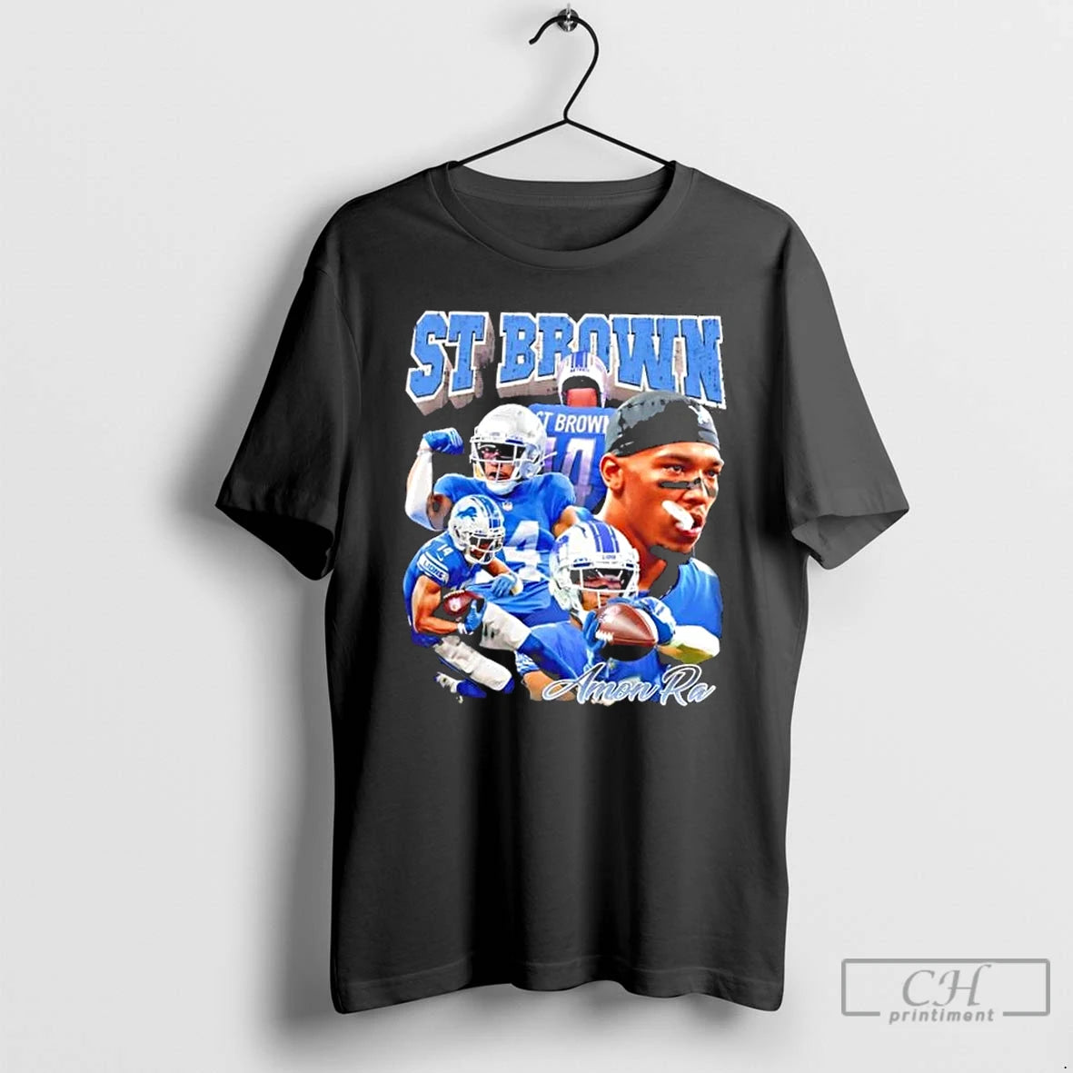 Classic St Brown Amon Ra Detroit Lions Football Graphic T Shirts Hoodie, Sweatshirt | InkRitualCo.com