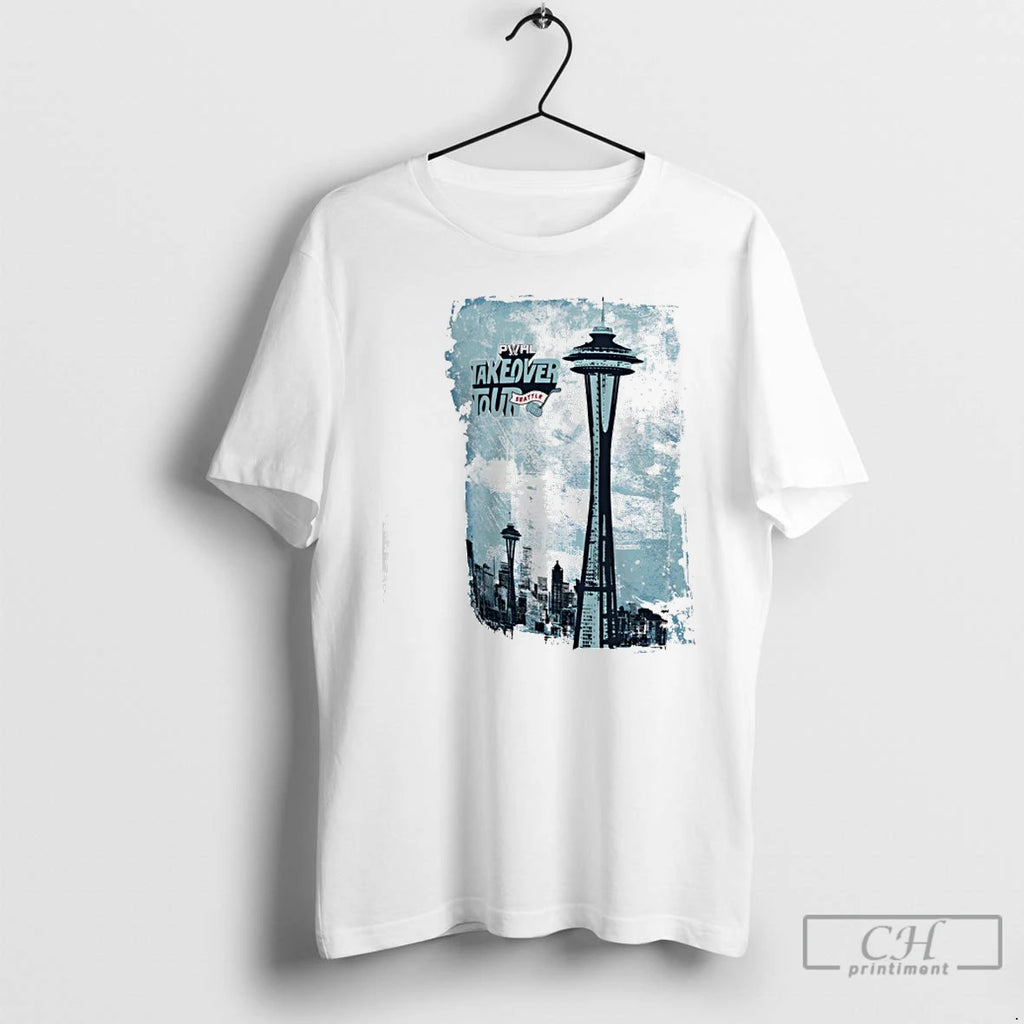 Classic Stadium Essentials Seattle Takeover City Photo T-Shirts, Hoodie, Sweatshirt | InkRitualCo.com