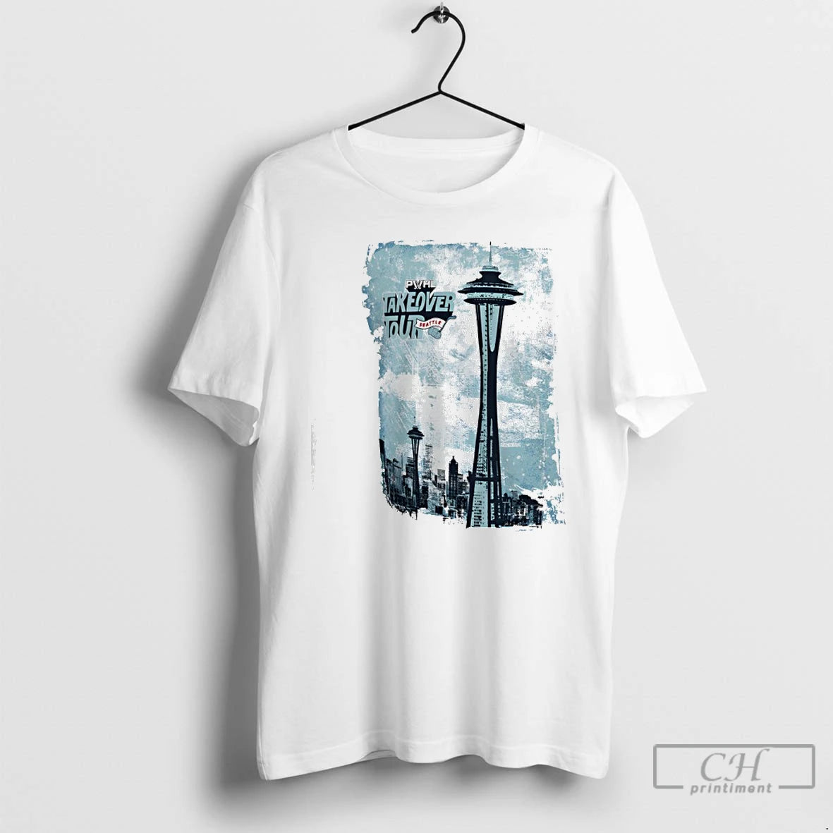 Classic Stadium Essentials Seattle Takeover City Photo T-Shirts, Hoodie, Sweatshirt | InkRitualCo.com