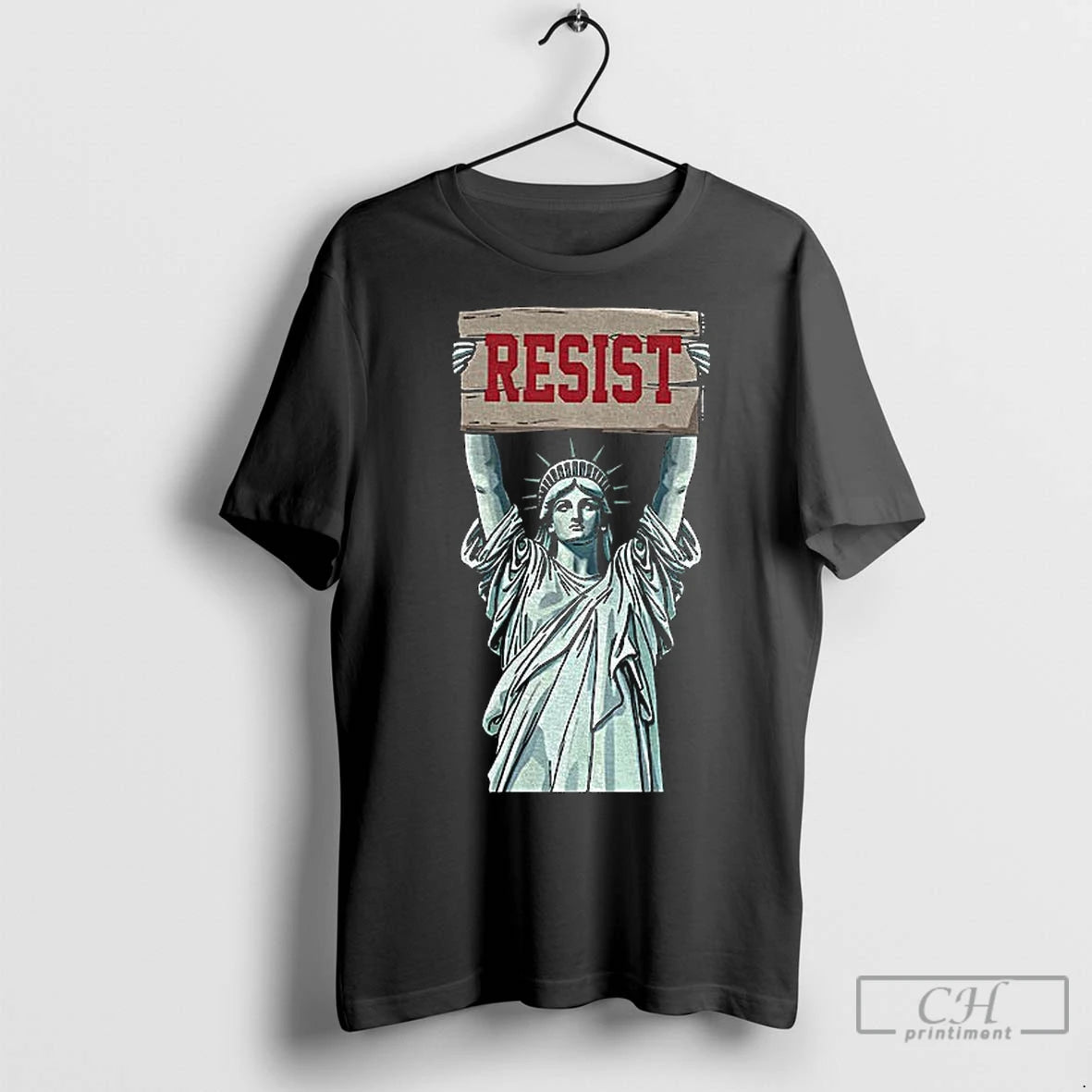 Classic Statue Of Liberty Resist Anti Trump Anti Maga T-Shirts, Hoodie, Sweatshirt | InkRitualCo.com