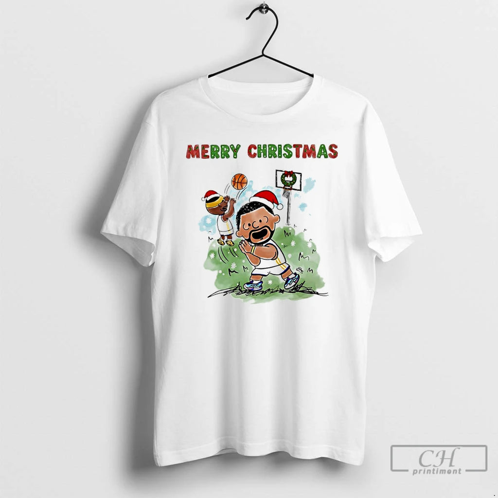 Classic Stephen Curry Merry Christmas Cartoon T-Shirts, Hoodie, Sweatshirt | InkRitualCo.com