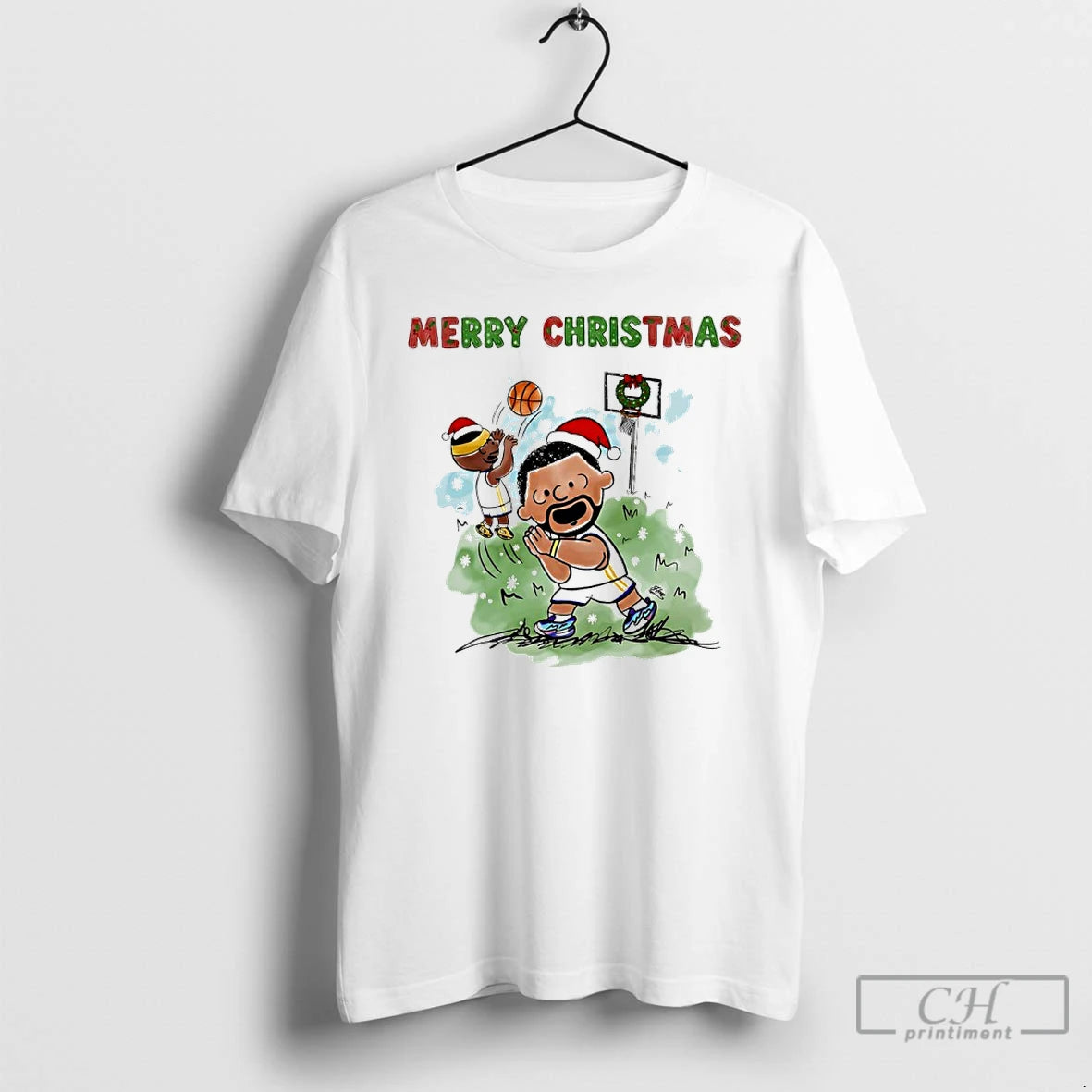 Classic Stephen Curry Merry Christmas Cartoon T-Shirts, Hoodie, Sweatshirt | InkRitualCo.com