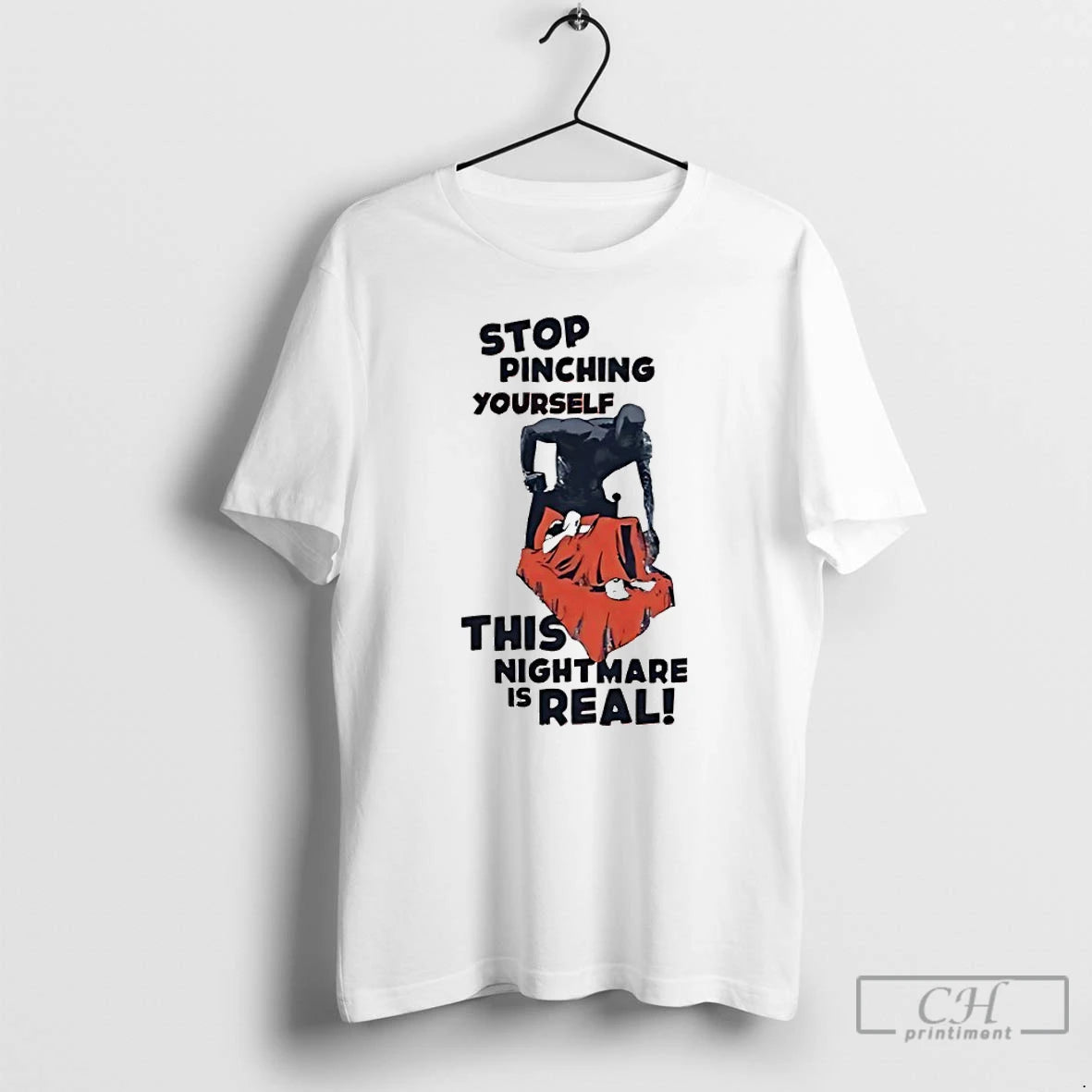 Classic Stop Punching Yourself This Nightmare Real T-Shirts, Hoodie, Sweatshirt | InkRitualCo.com