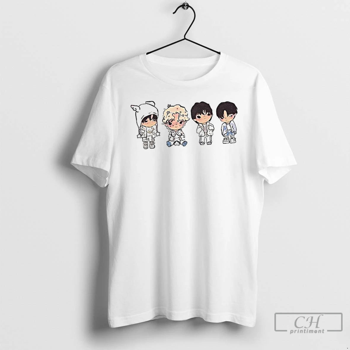 Classic Stray Kids Band Chibi Meme T-Shirts, Hoodie, Sweatshirt | InkRitualCo.com