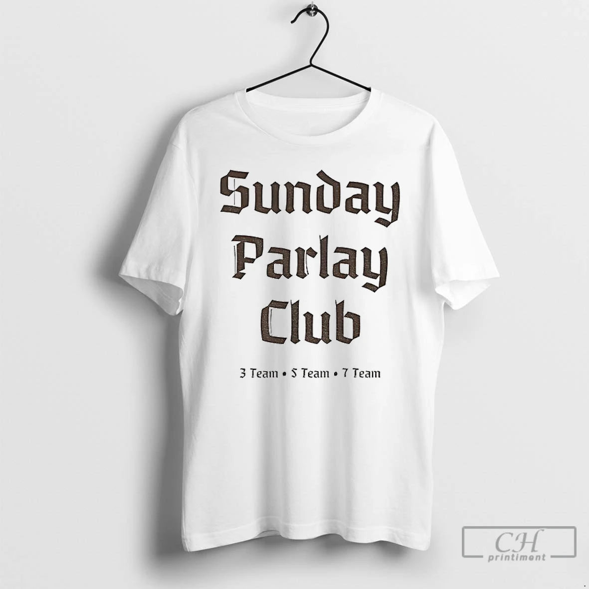 Classic Sunday Parlay Club Sports Betting Typography T-Shirts, Hoodie, Sweatshirt | InkRitualCo.com