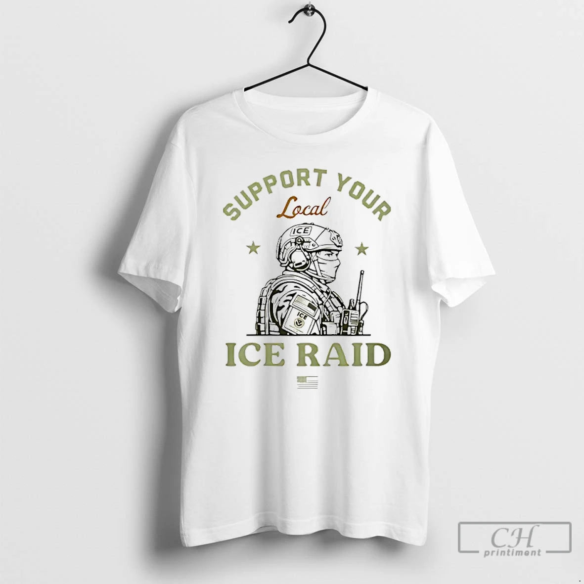 Classic Support Your Local Ice Raid T-Shirts, Hoodie, Sweatshirt | InkRitualCo.com