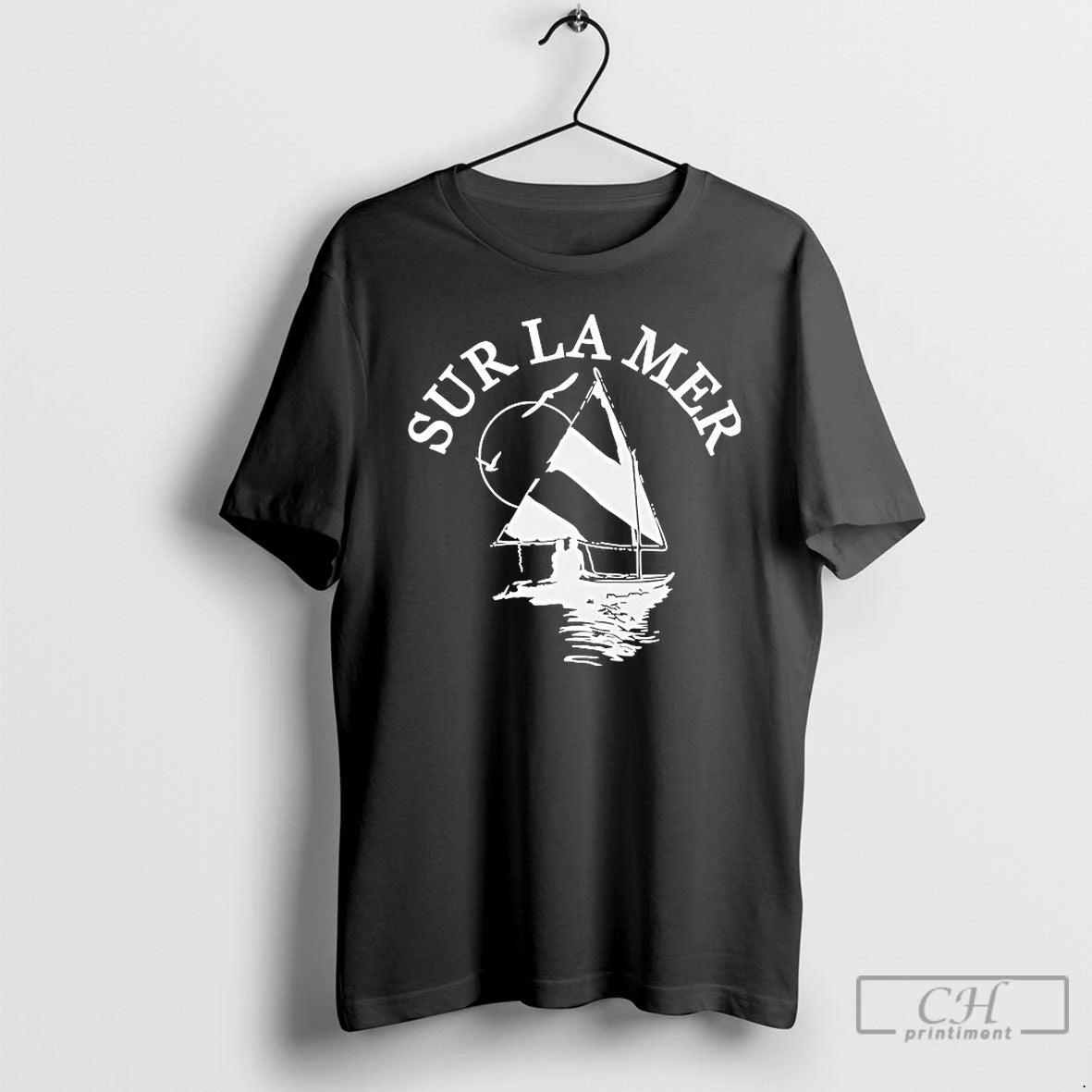Classic Sur La Mer Sailboat T-Shirts, Hoodie, Sweatshirt | InkRitualCo.com