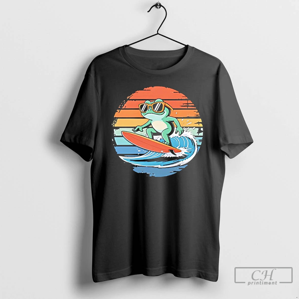 Classic Surfing Frog Vintage T-Shirts, Hoodie, Sweatshirt | InkRitualCo.com