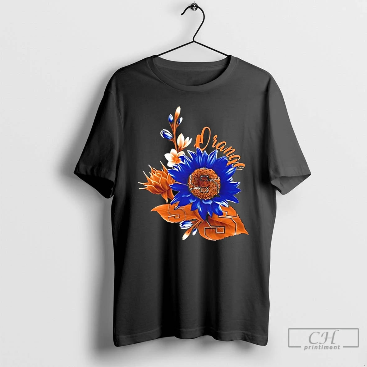 Classic Syracuse Orange Football X Sunflower Floral T-Shirts, Hoodie, Sweatshirt | InkRitualCo.com