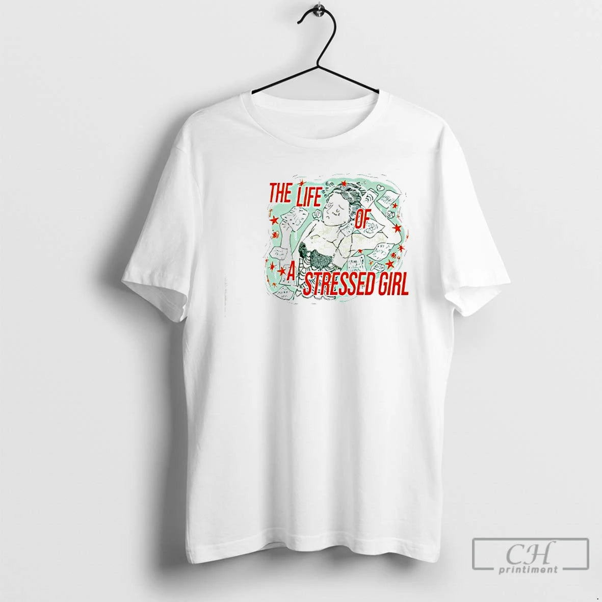Classic Taylor The Life Of A Stressed Girl T Shirts Hoodie, Sweatshirt | InkRitualCo.com