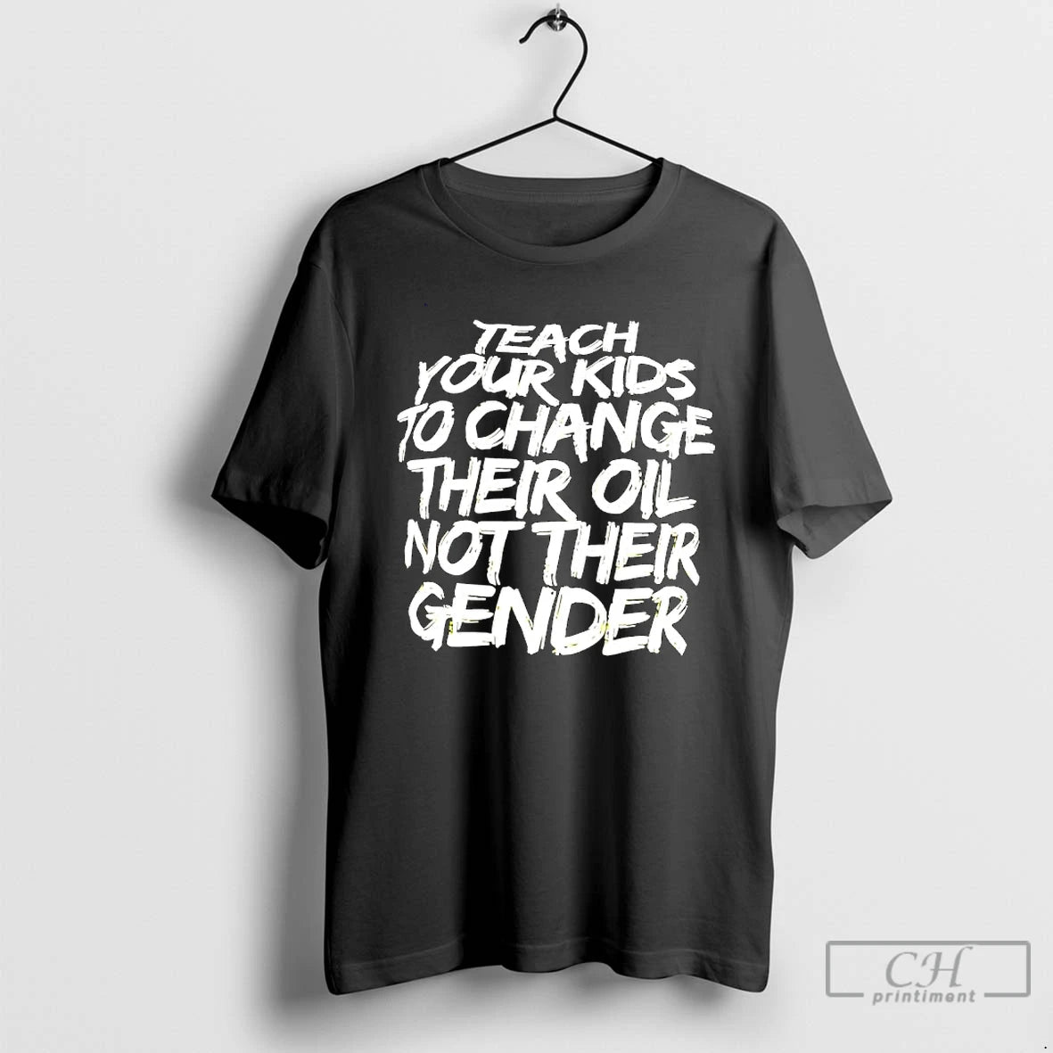 Classic Teach Your Kids To Change Their Oil Not Their Gender Design T Shirts Sweater Hoodie, Sweatshirt | InkRitualCo.com