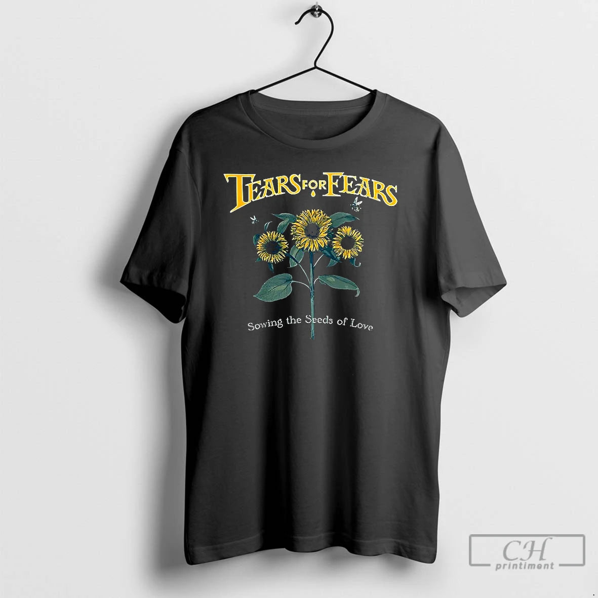 Classic Tears For Fears Sowing The Seeds Of Love Sunflowers T-Shirts, Hoodie, Sweatshirt | InkRitualCo.com